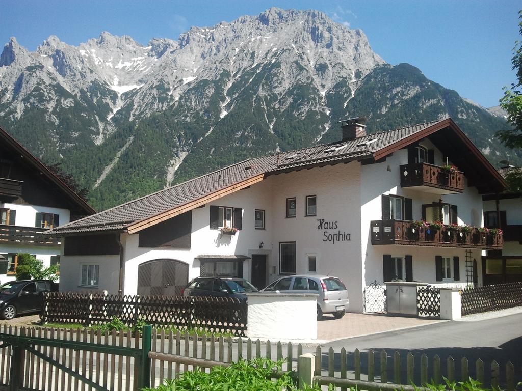 Gastehaus Sophia Hotel Mittenwald Exterior foto